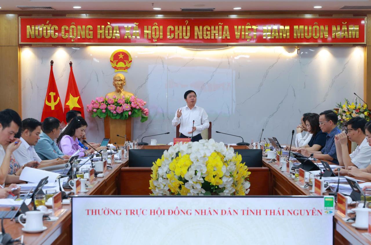Thường trực HĐND tỉnh họp phiên thứ 5 để xem xét một số nội dung thuộc thẩm quyền